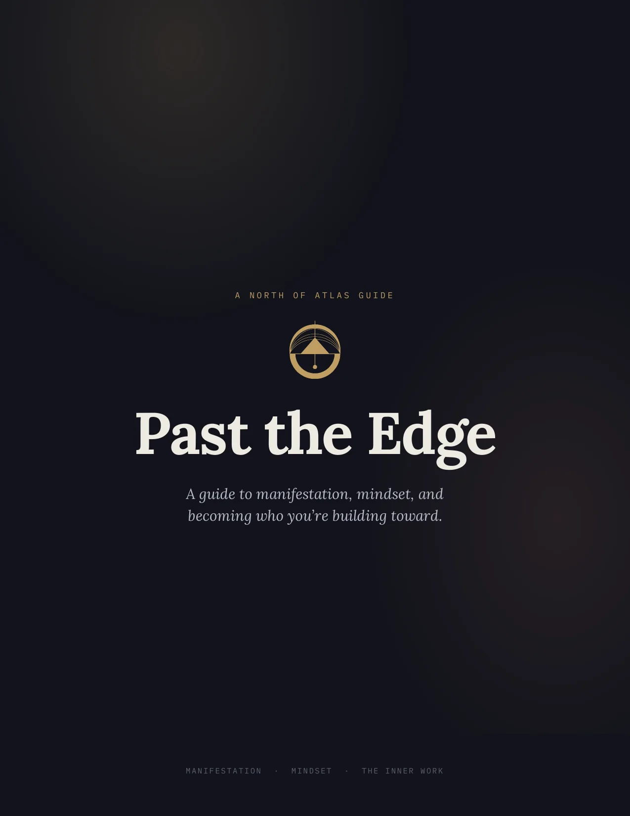The cover of Past the Edge