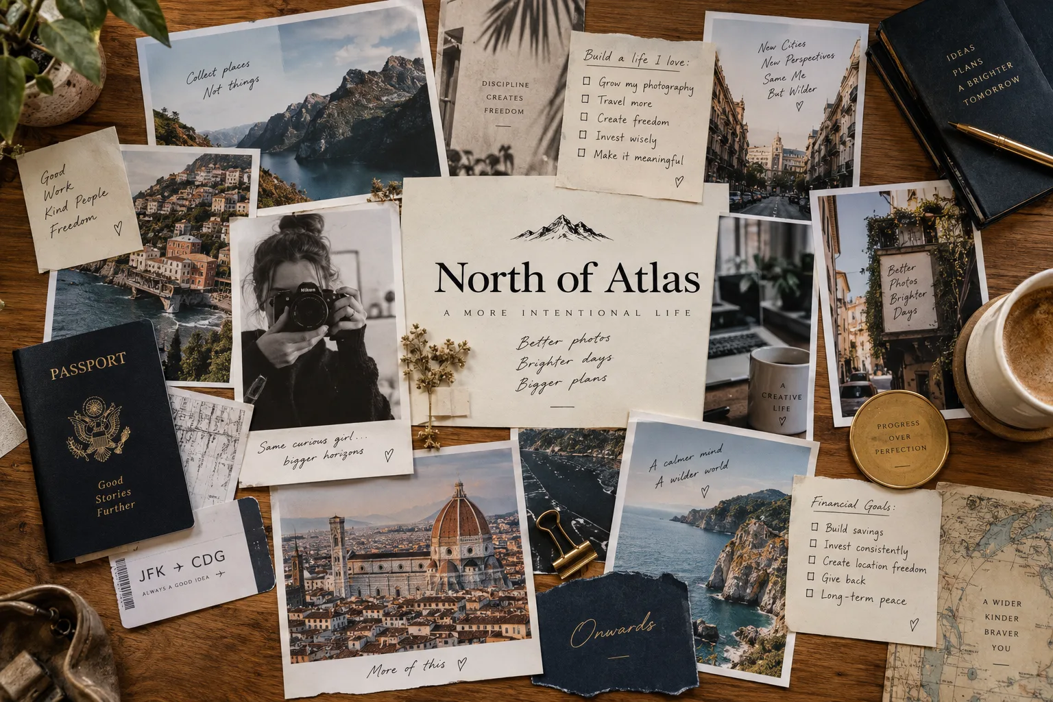 A personal collection of photographs and future goals